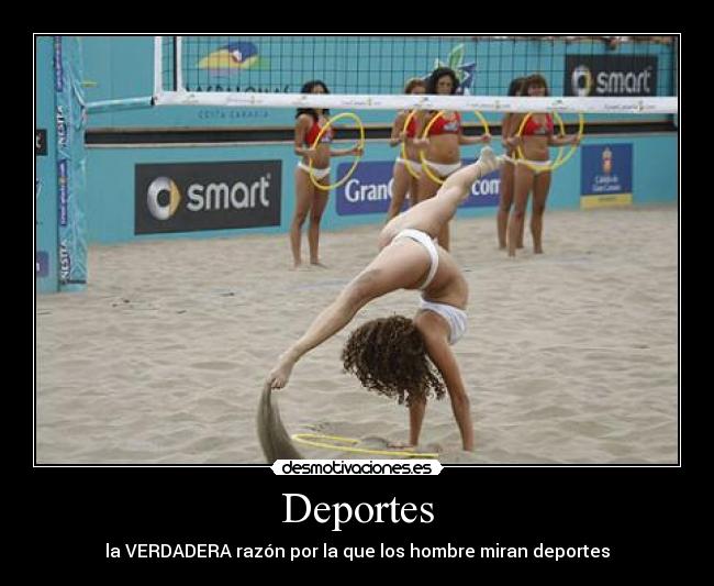 Deportes - la VERDADERA razón por la que los hombre miran deportes