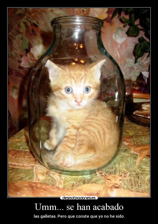 Umm... se han acabado -