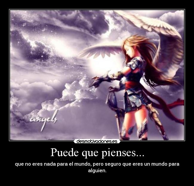 Puede que pienses... - 