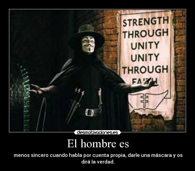 El hombre es -
