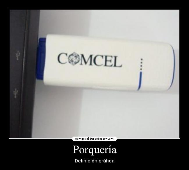 Porquería - Definición gráfica