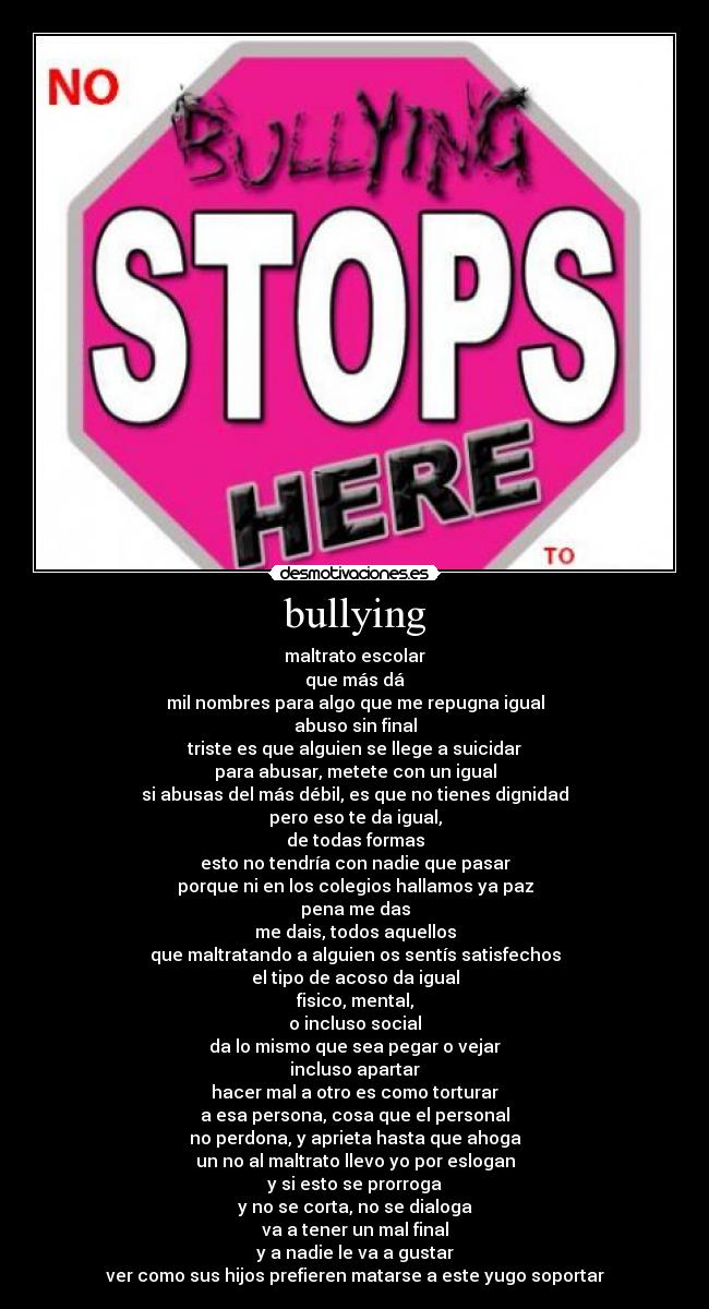 bullying - 