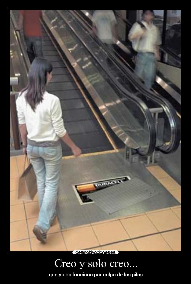 Creo y solo creo... - que ya no funciona por culpa de las pilas