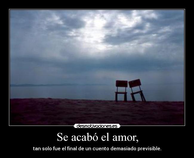 Se acabó el amor, - 