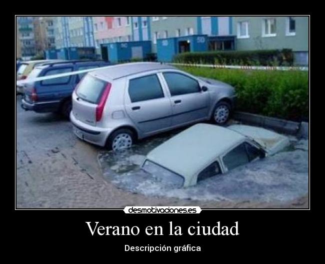 carteles verano descripcion grafica verano ciudad desmotivaciones