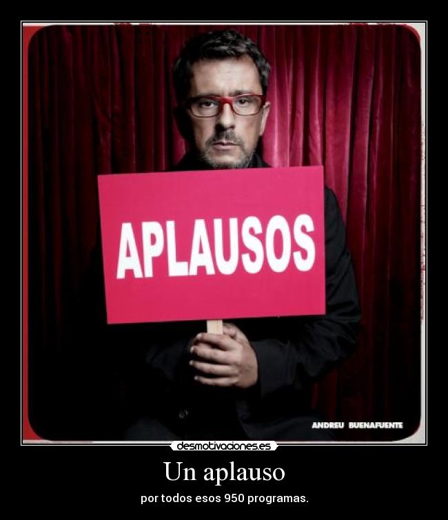 Un aplauso - 