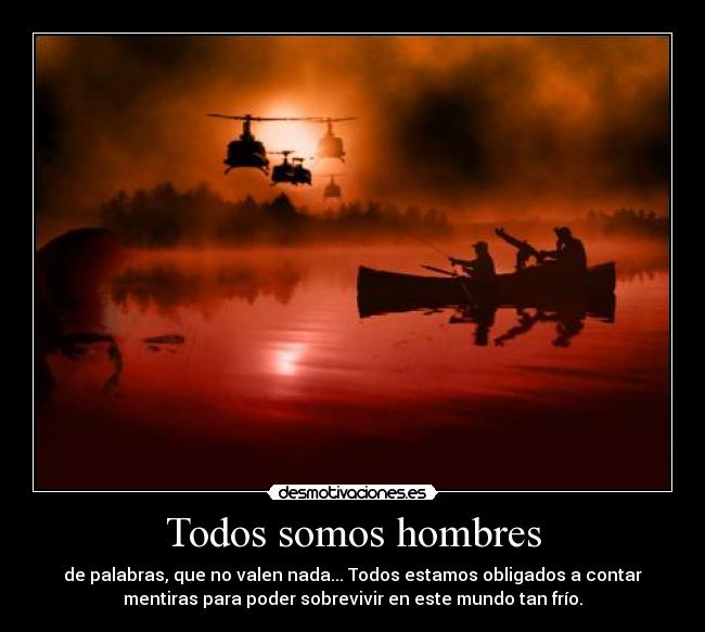 Todos somos hombres -