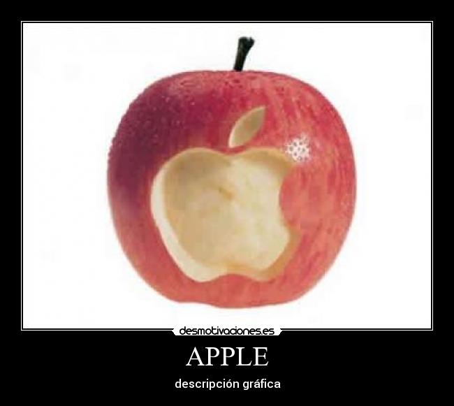 APPLE - descripción gráfica