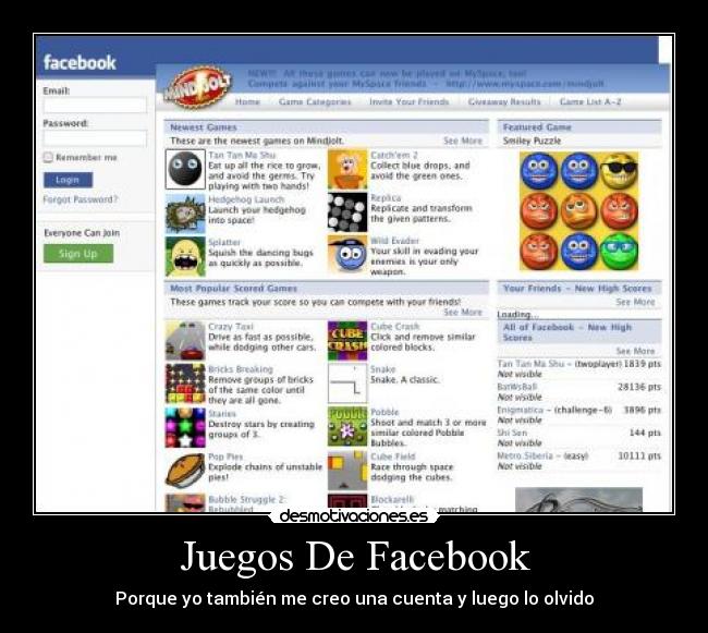 Juegos De Facebook -