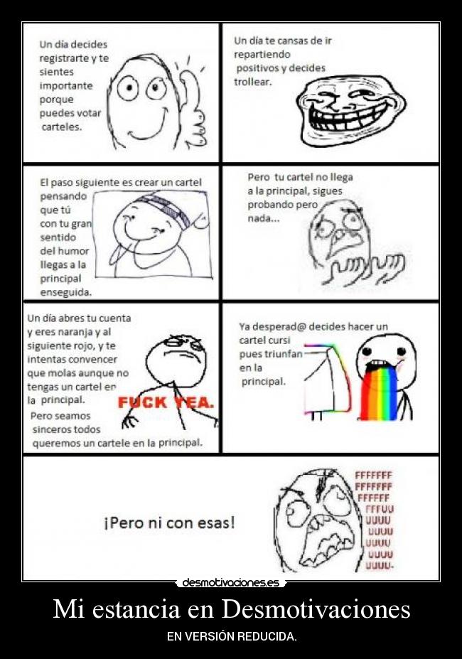 Mi estancia en Desmotivaciones - EN VERSIÓN REDUCIDA.