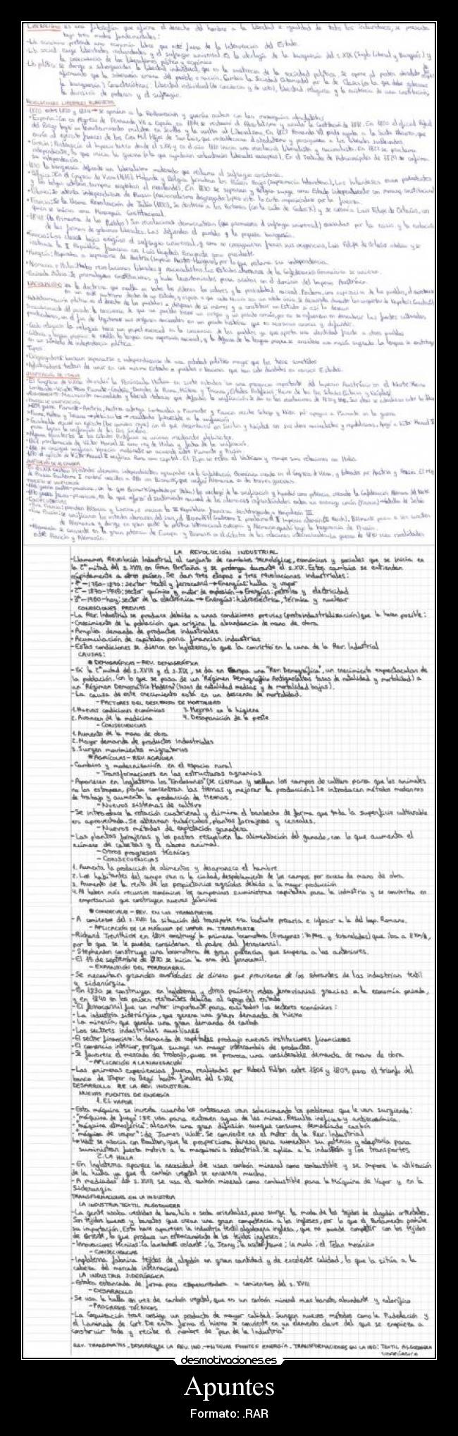 Apuntes - Formato: .RAR