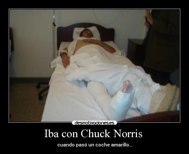 Iba con Chuck Norris  - 