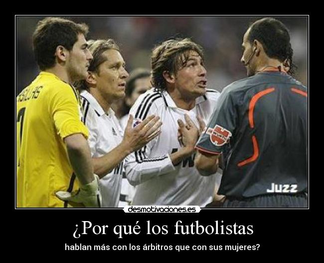 ¿Por qué los futbolistas -