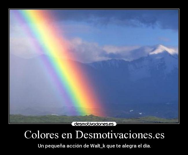 Colores en Desmotivaciones.es -