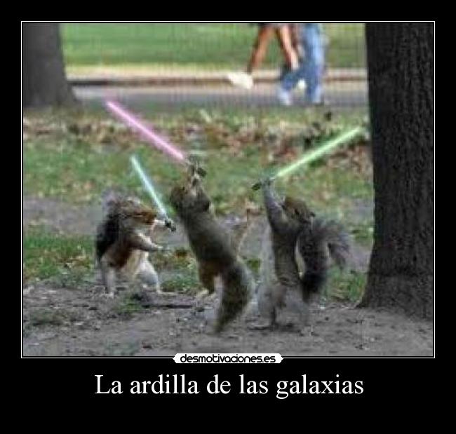 La ardilla de las galaxias - 