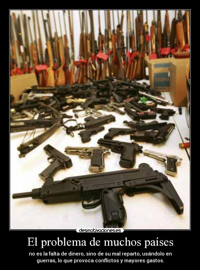 carteles guerras armas desmotivaciones