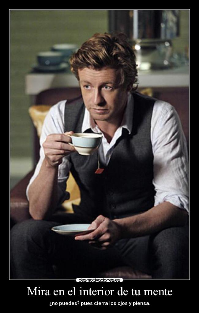 Mira en el interior de tu mente -