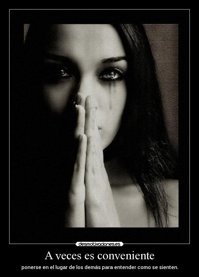 A veces es conveniente -