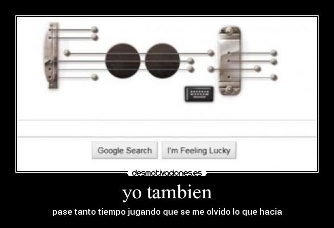 yo tambien - 