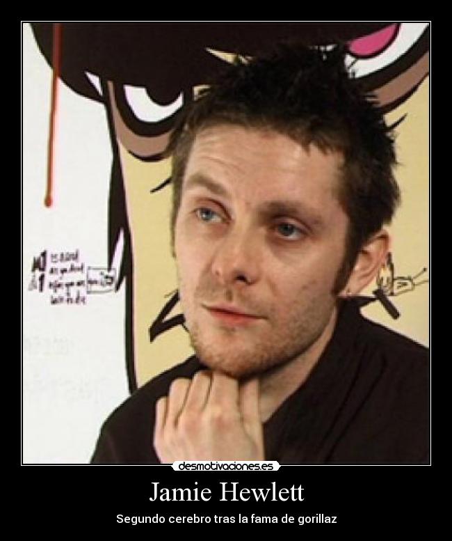 carteles jamie hewlett gorillaz disenador grafico dibujante plastic beach demon days damon albarn desmotivaciones