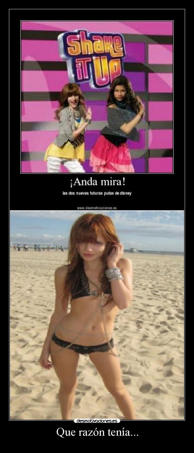 Que razón tenía... -