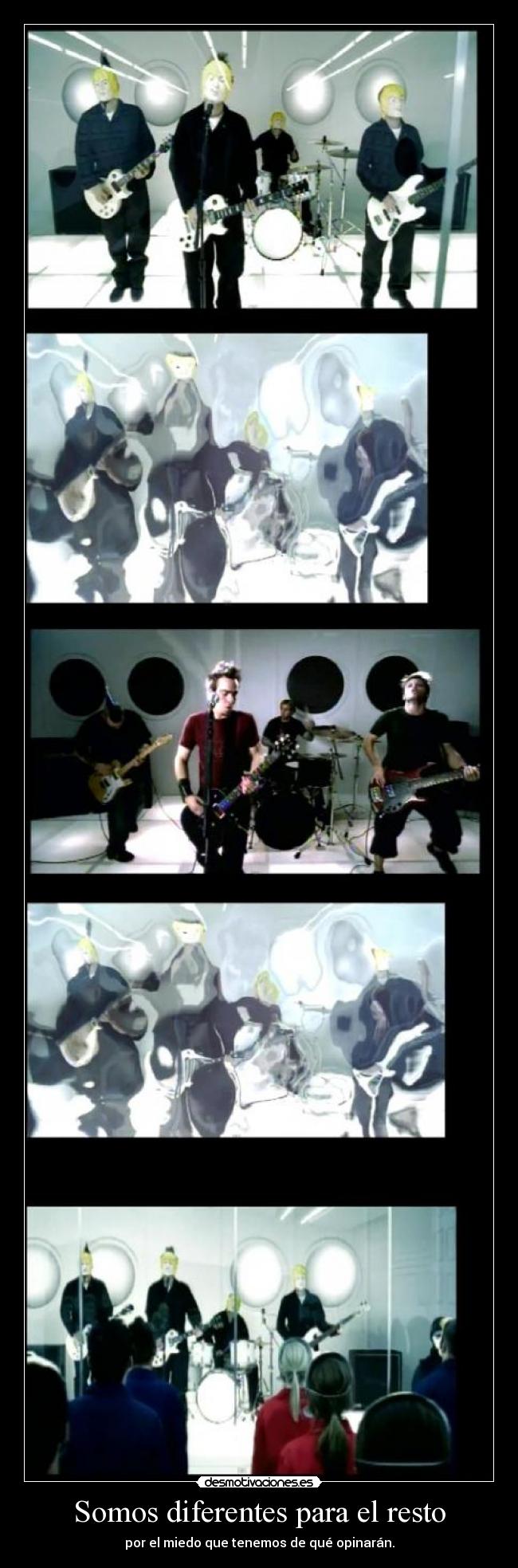 Somos diferentes para el resto -