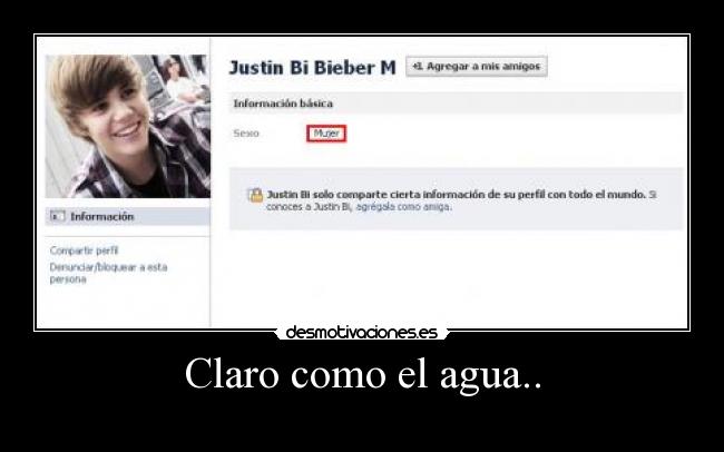 Claro como el agua.. -  