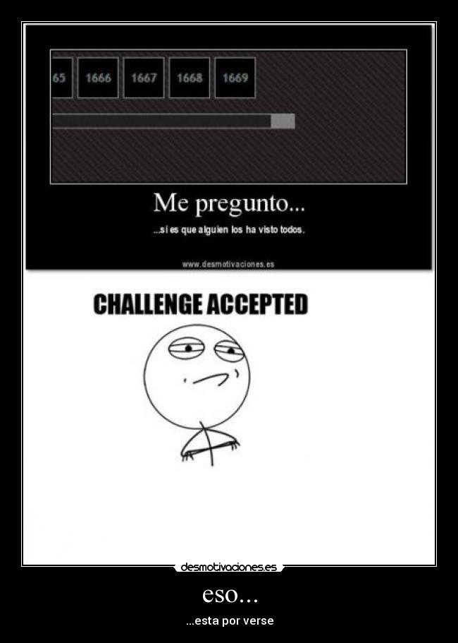 eso... - ...esta por verse