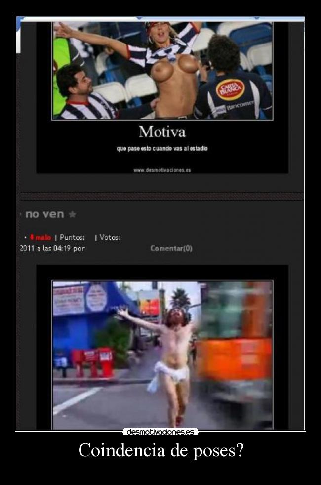 Coindencia de poses? -