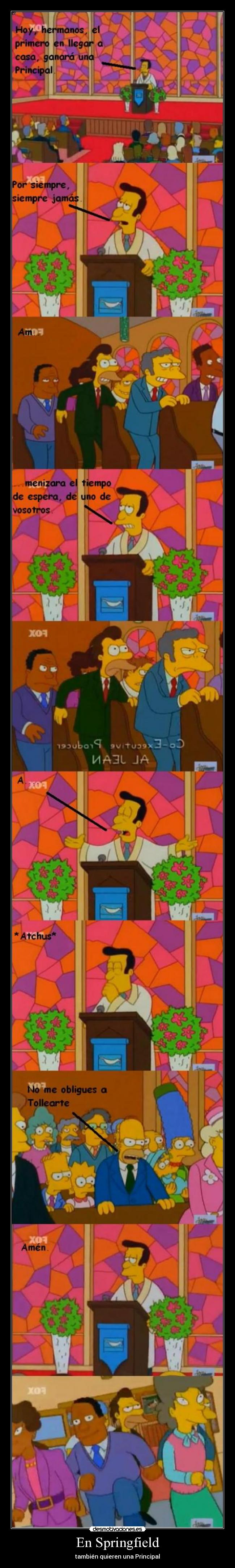 En Springfield - también quieren una Principal