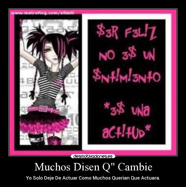 Muchos Disen Q Cambie - 