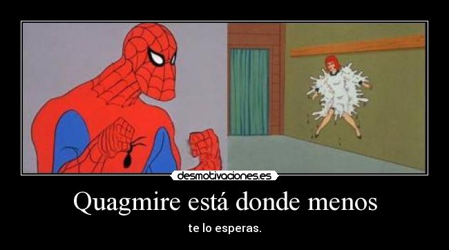 Quagmire está donde menos -