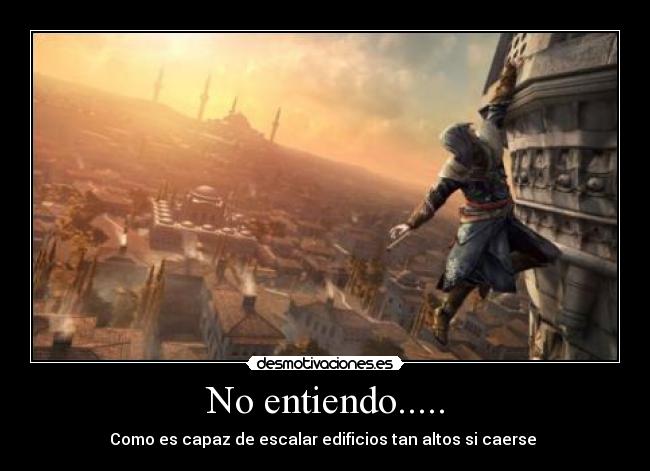 No entiendo..... -