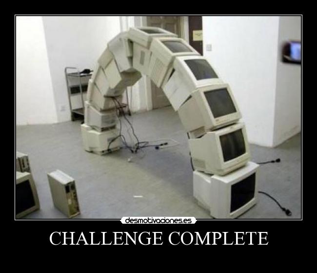 CHALLENGE COMPLETE - 