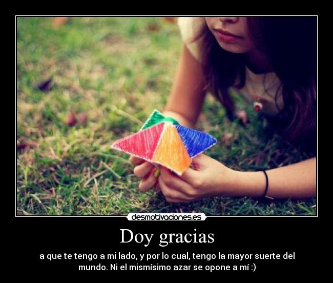 Doy gracias -