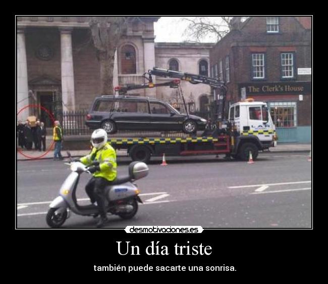 Un día triste -