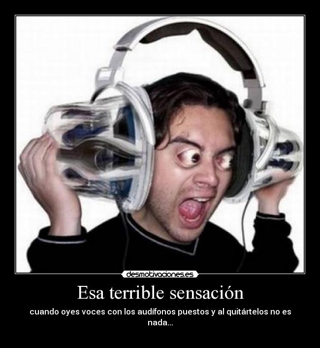 Esa terrible sensación -