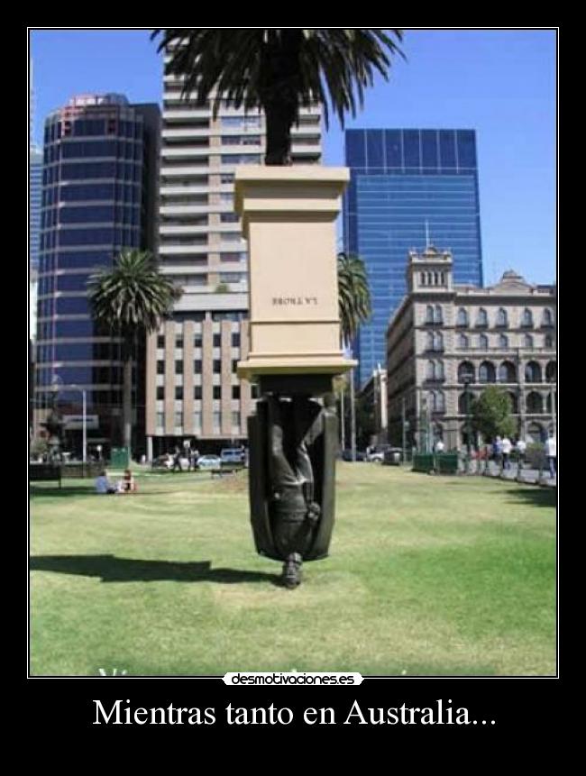 Mientras tanto en Australia... - 