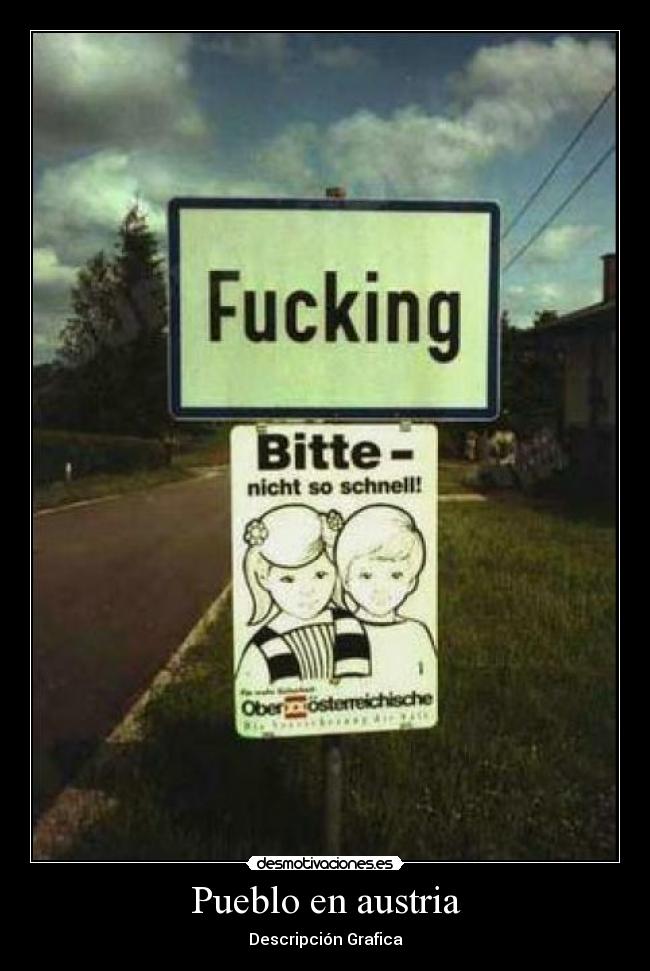 Pueblo en austria - Descripción Grafica