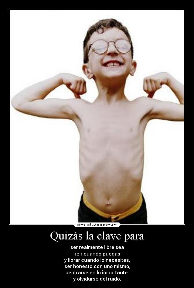 Quizás la clave para - 