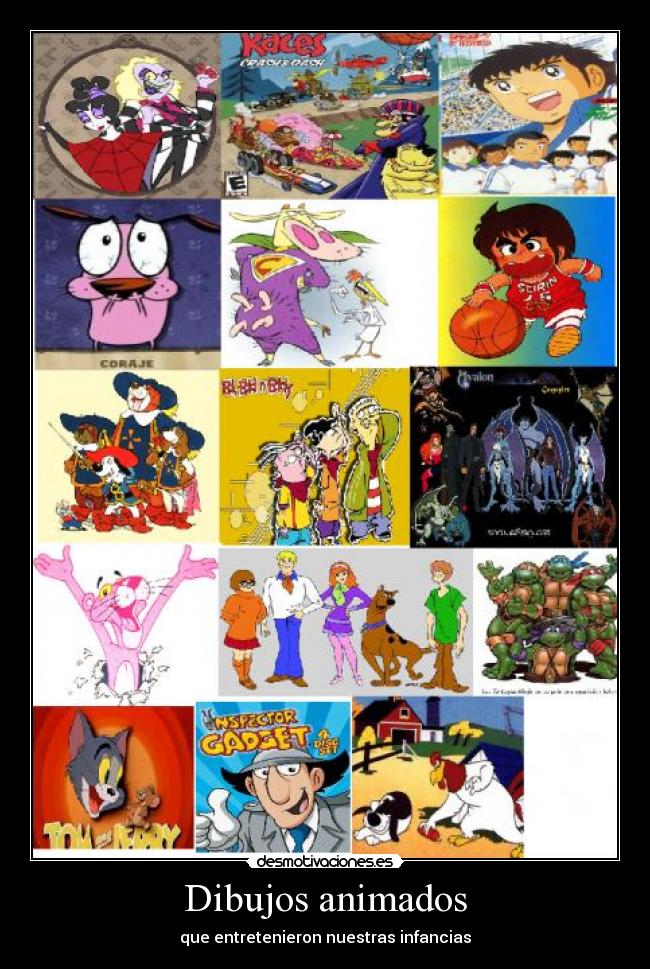 Dibujos animados - que entretenieron nuestras infancias