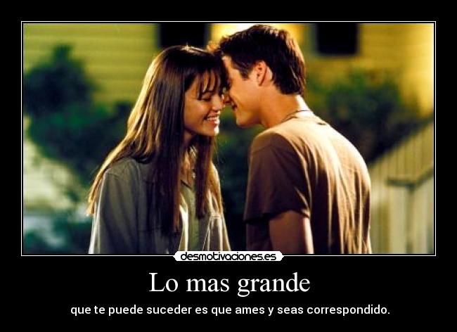 Lo mas grande -