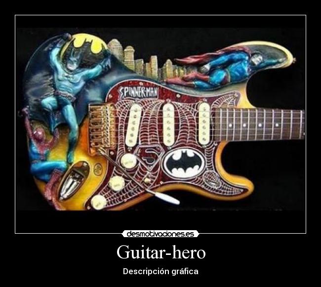 Guitar-hero - Descripción gráfica