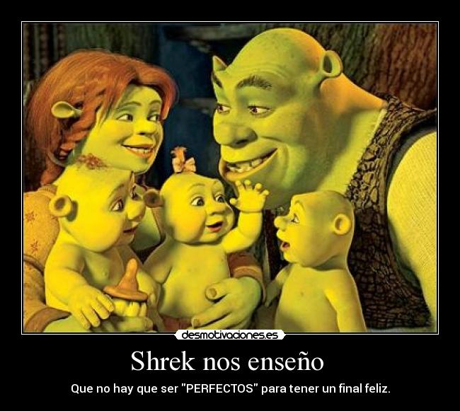 Shrek nos enseño  - 