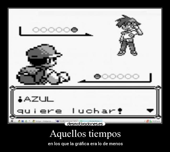 Aquellos tiempos -