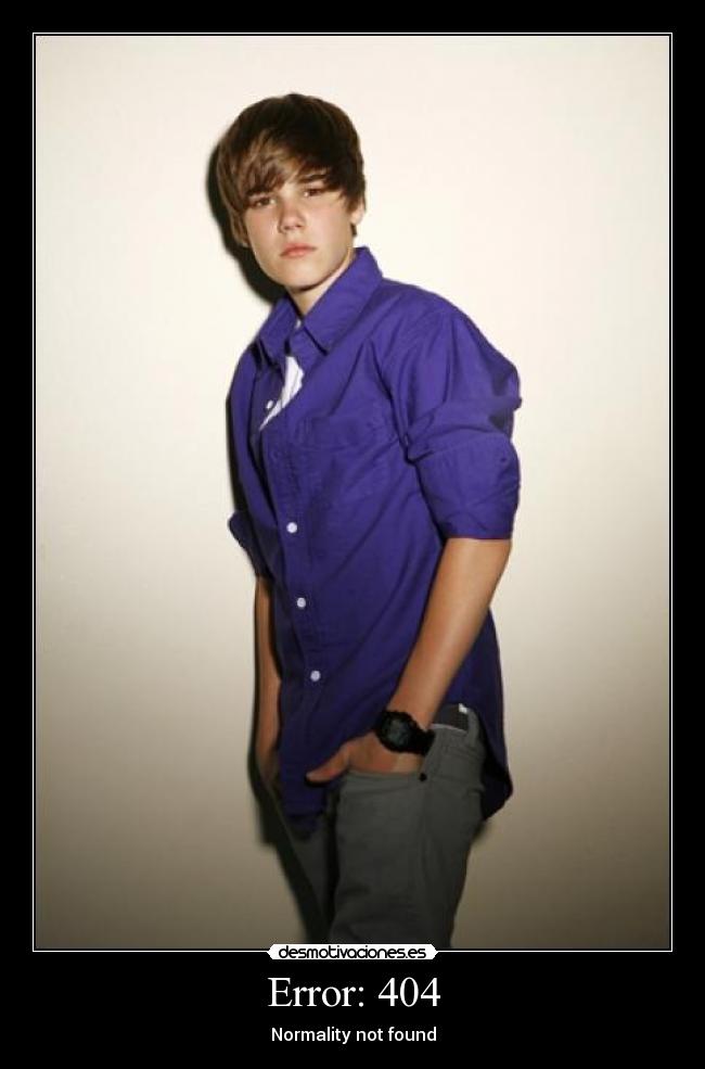 carteles justin bieber desmotivaciones