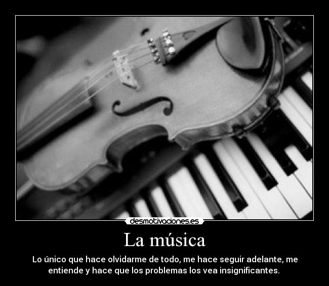La música -