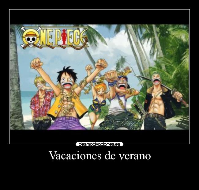Vacaciones de verano -