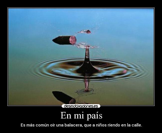 En mi país -