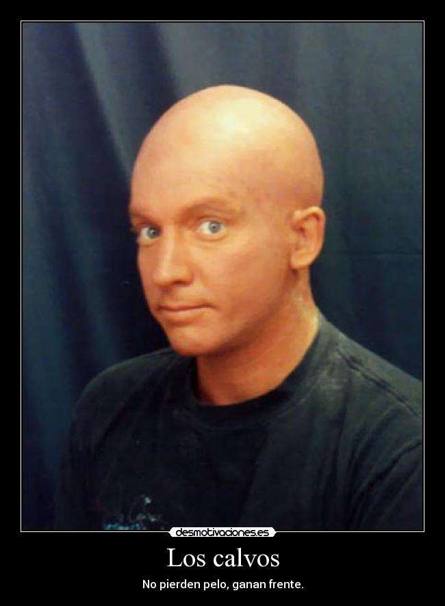Los calvos -